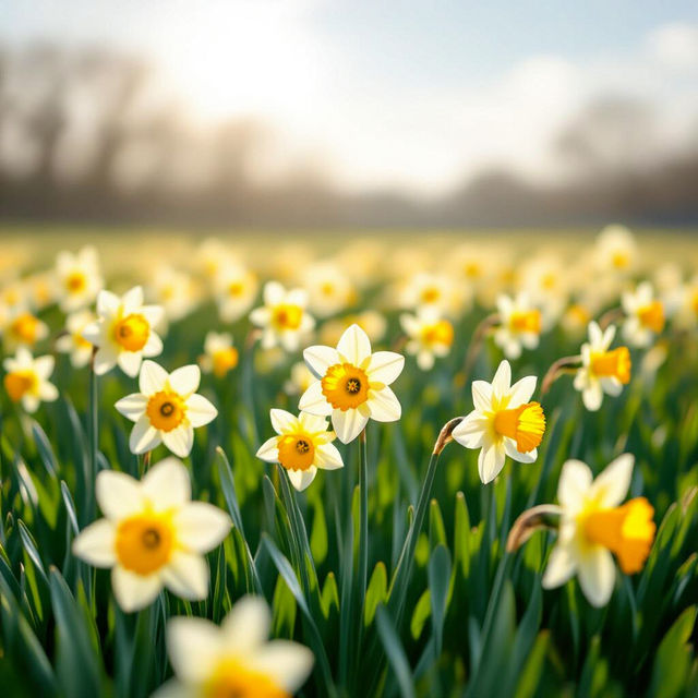 Images Of Daffodils - AI Generated gallery