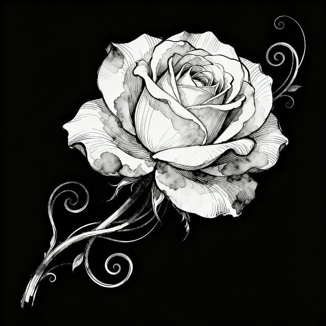 Aesthetic Flower Drawings gallery