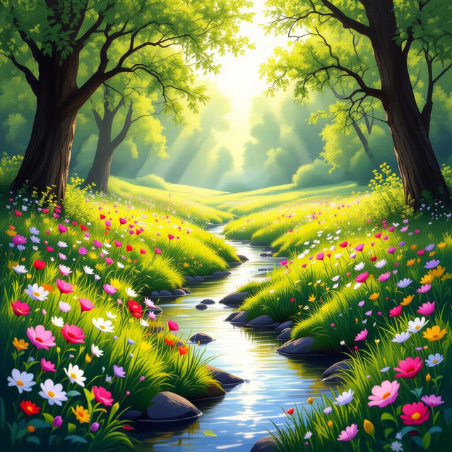 Spring Computer Wallpapers - AI Generated gallery