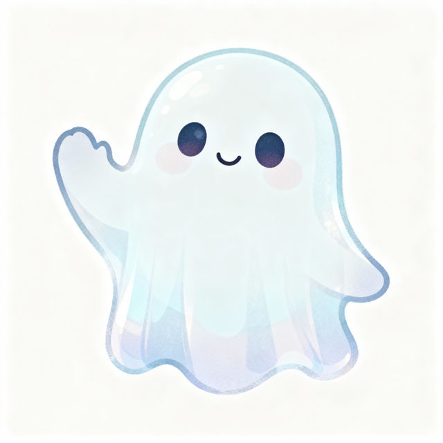 Little Ghost Drawings - Cute & Spooky AI Art gallery