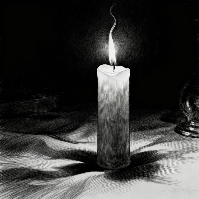 Candle Drawings - Made With AI gallery