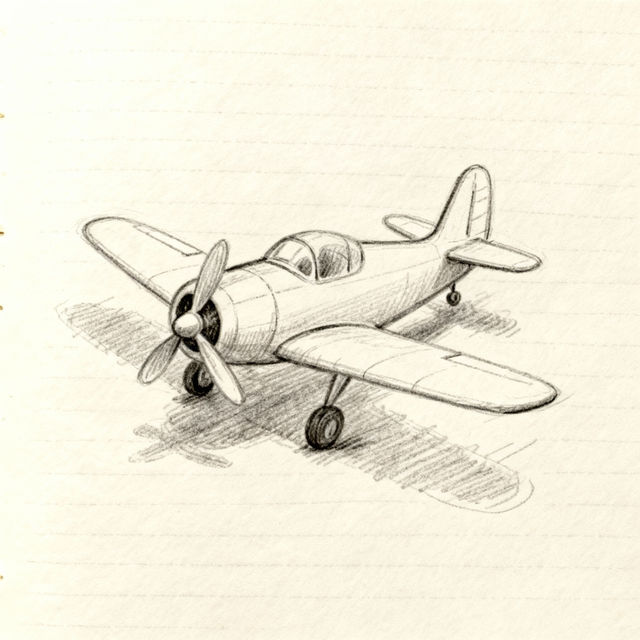 Easy Plane Drawing gallery