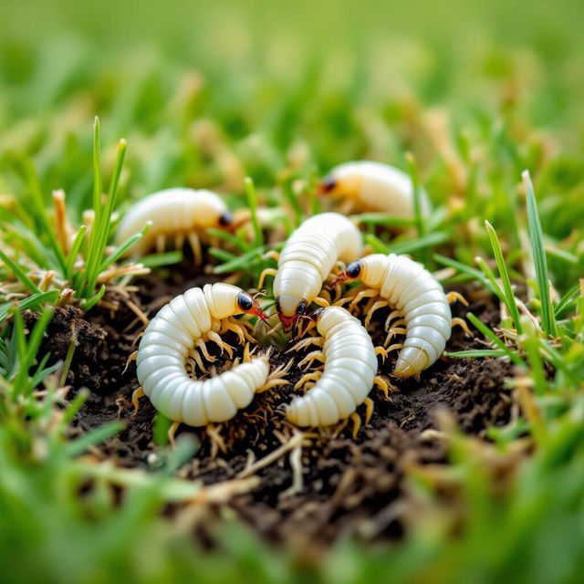Grubs In Lawn Pictures gallery
