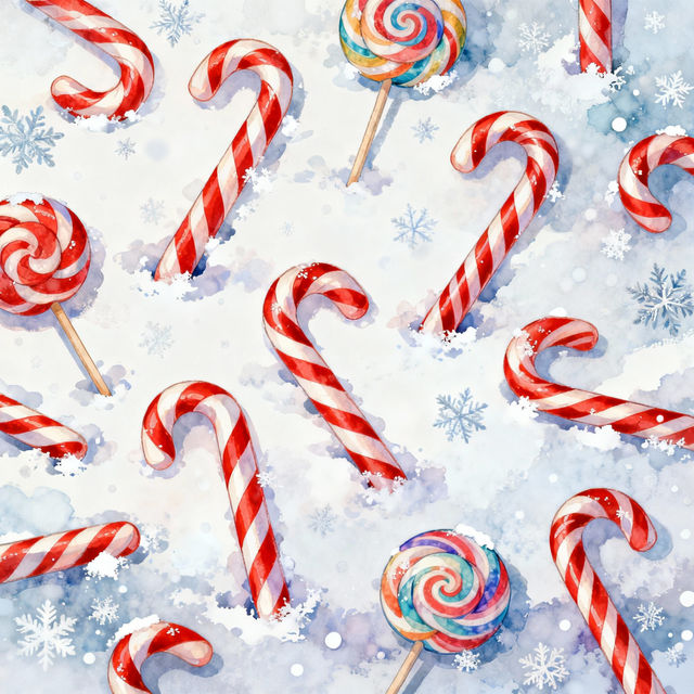 Candy Canes Drawing gallery
