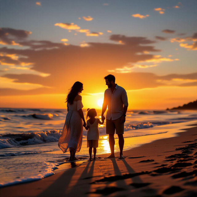 Beach Family Pictures - Made With AI gallery