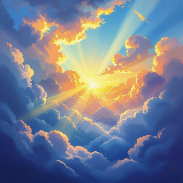 Stunning Cloud Wallpaper Generated by AI gallery