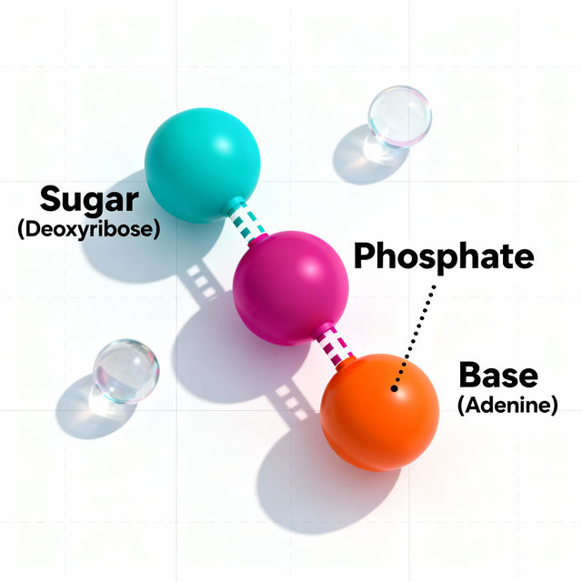 Nucleotide Drawing - Made With AI gallery