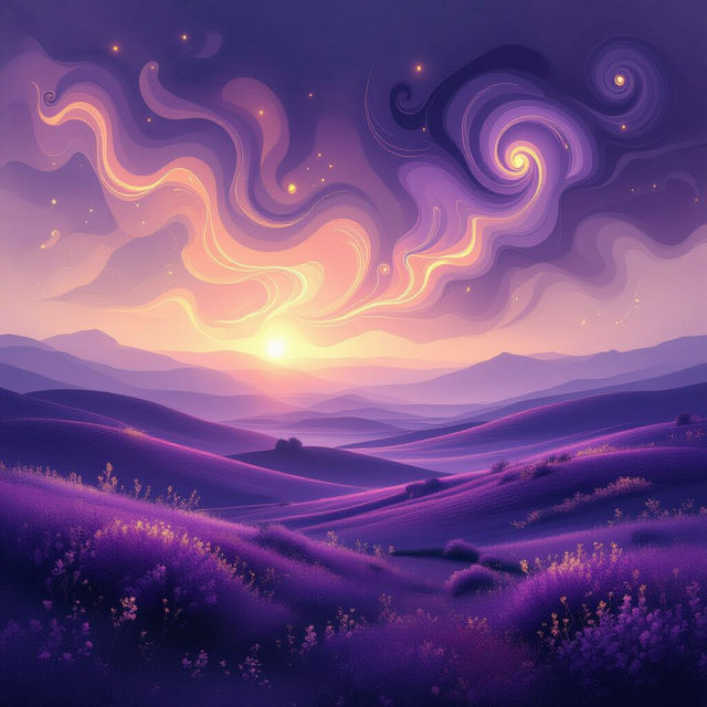 Purple Aesthetic Pictures - AI Generated gallery