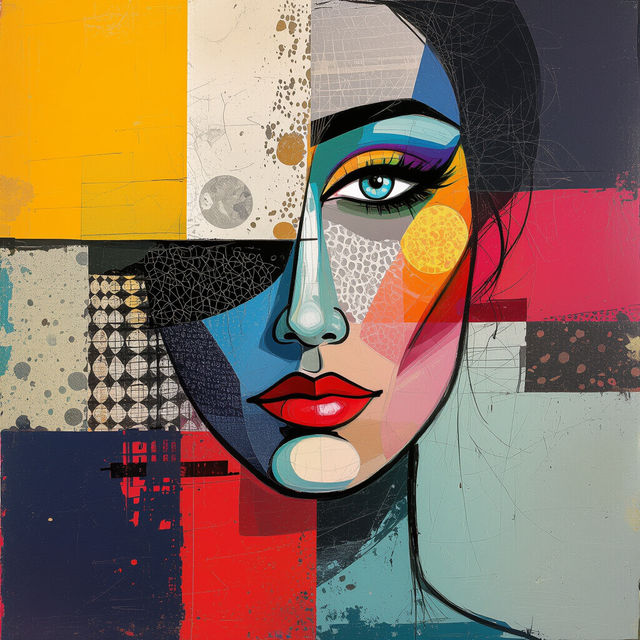 Explore AI-Generated Mixed Media Art gallery