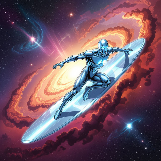 Silver Surfer Wallpapers - Made With AI gallery