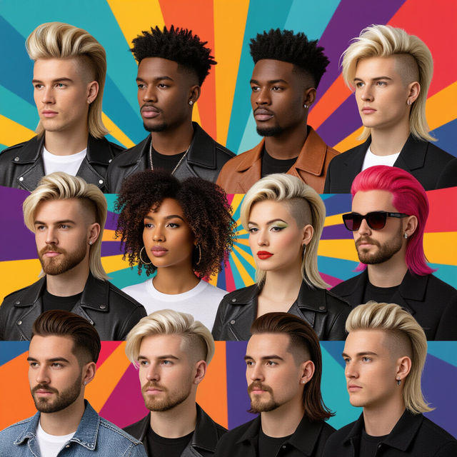 Mullet Haircut Pictures gallery