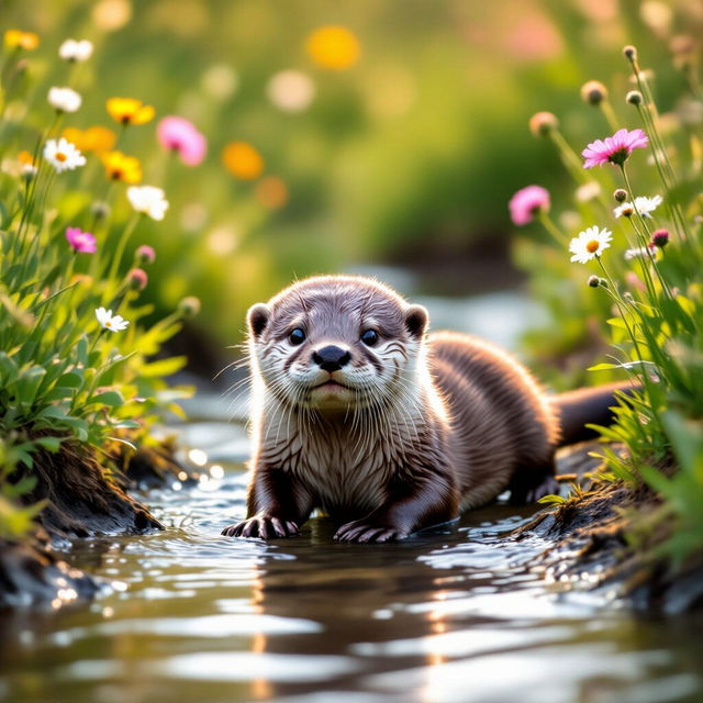 Baby Otter Pictures - Made With AI gallery