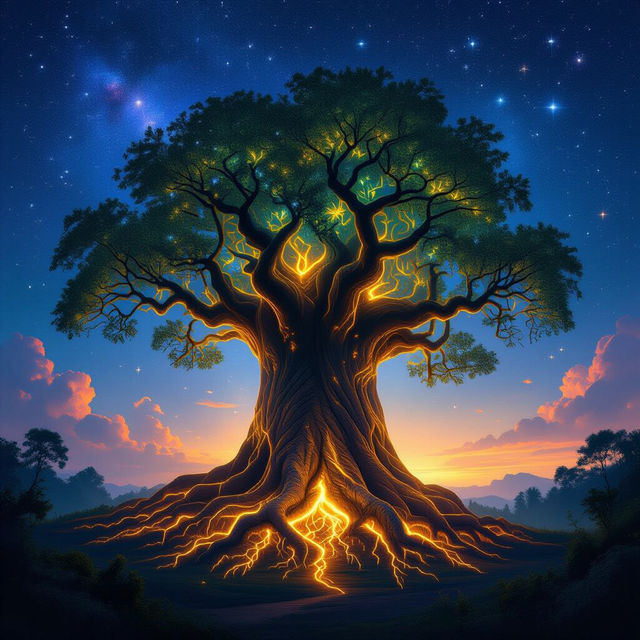 Giant Tree Art - Created with AI gallery