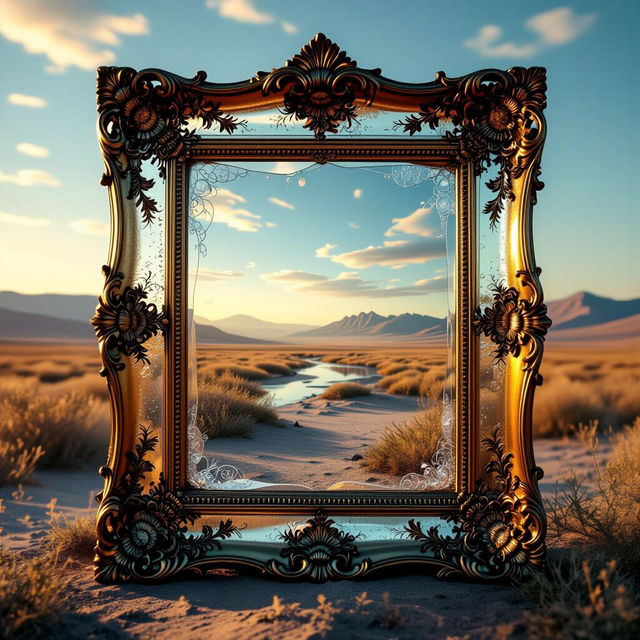 Glass Frames Picture - AI Generated gallery