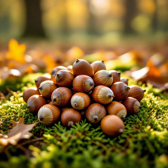 Pictures of Acorns - AI Generated gallery