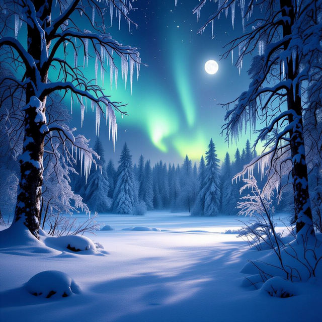 Winter Wonderland Images - AI Generated gallery