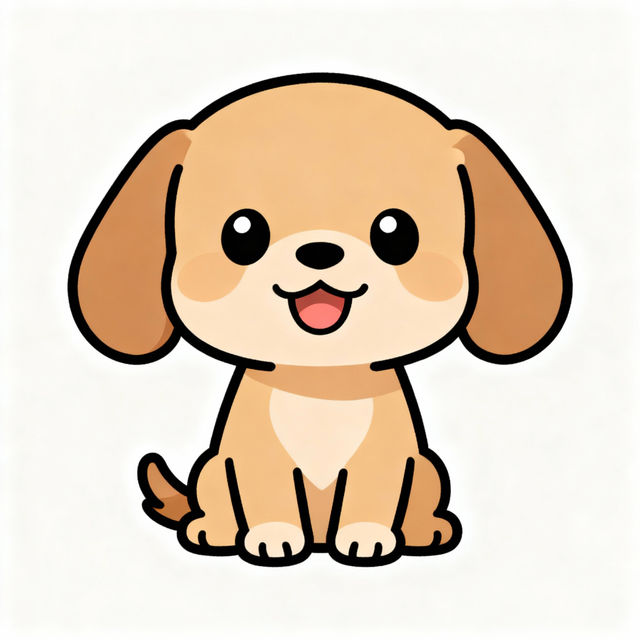 Easy Puppy Drawings gallery
