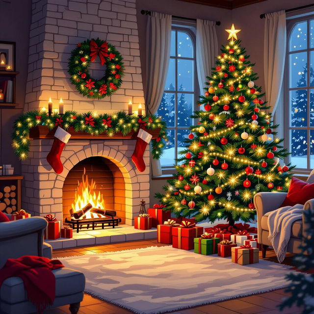 Create Stunning Christmas Images with AI gallery