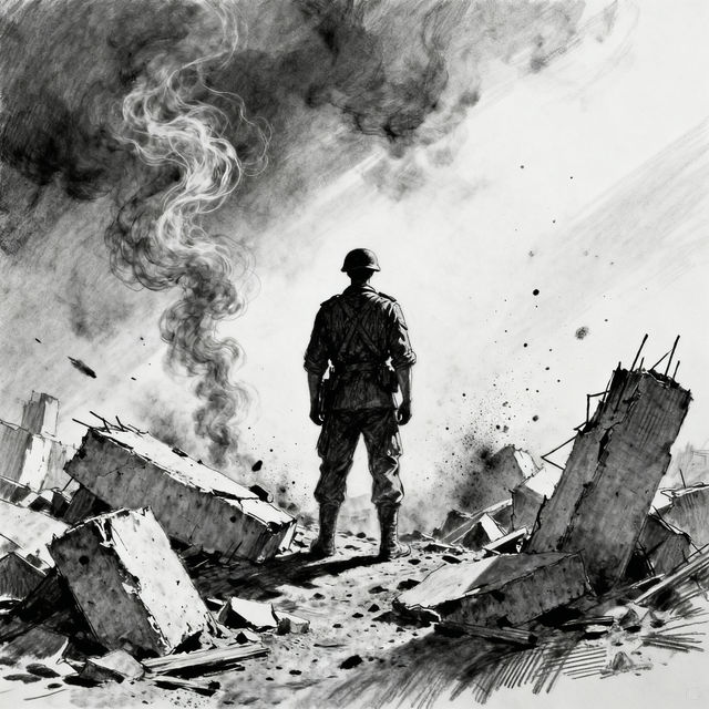 War Drawings - AI Generated Art gallery