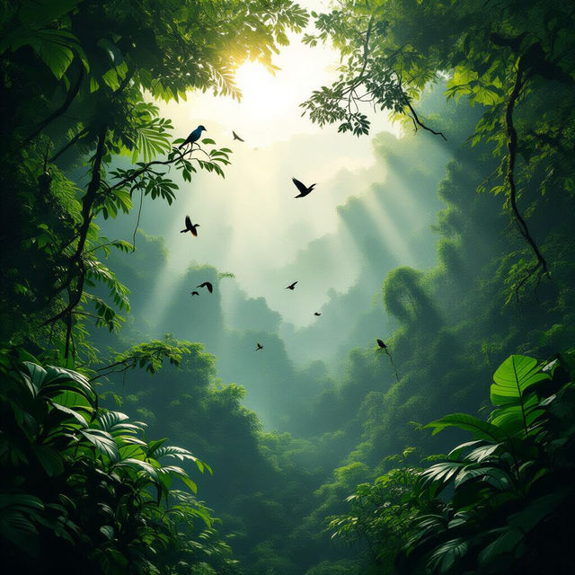 Rainforest Pictures - AI Generated gallery