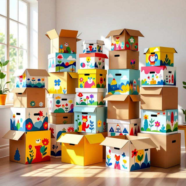 Picture Moving Boxes gallery