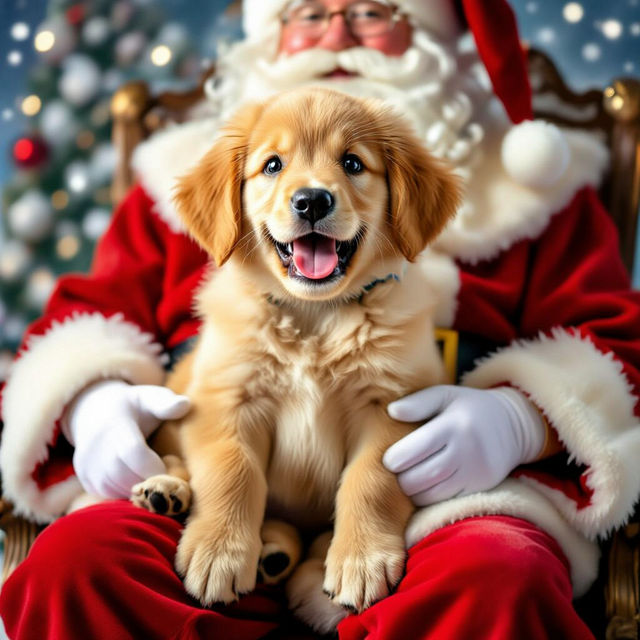 Dog Pictures With Santa gallery