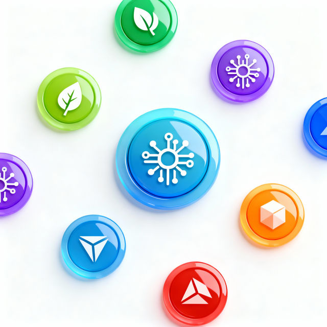 Picture Buttons - Made With AI gallery