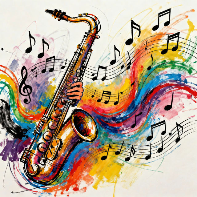 Music Sketch Art - Generated by AI gallery