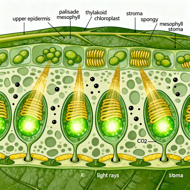 Photosynthesis Drawings - Visualizing Life's Processes gallery