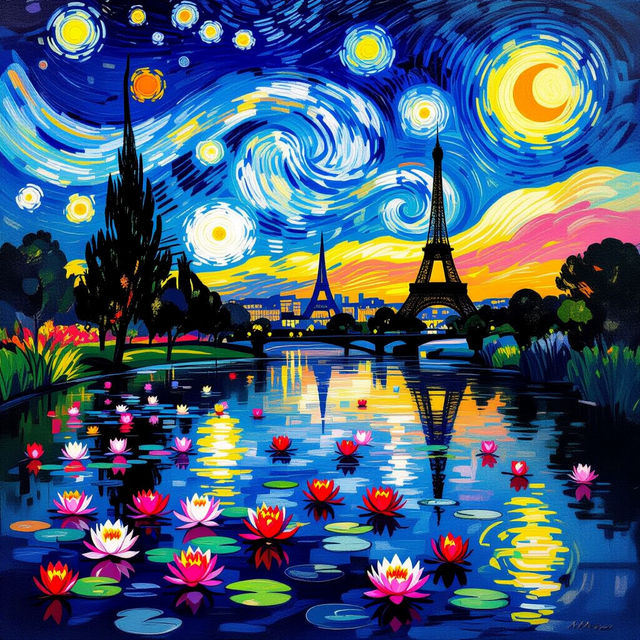 Famous French Art - Made With AI gallery