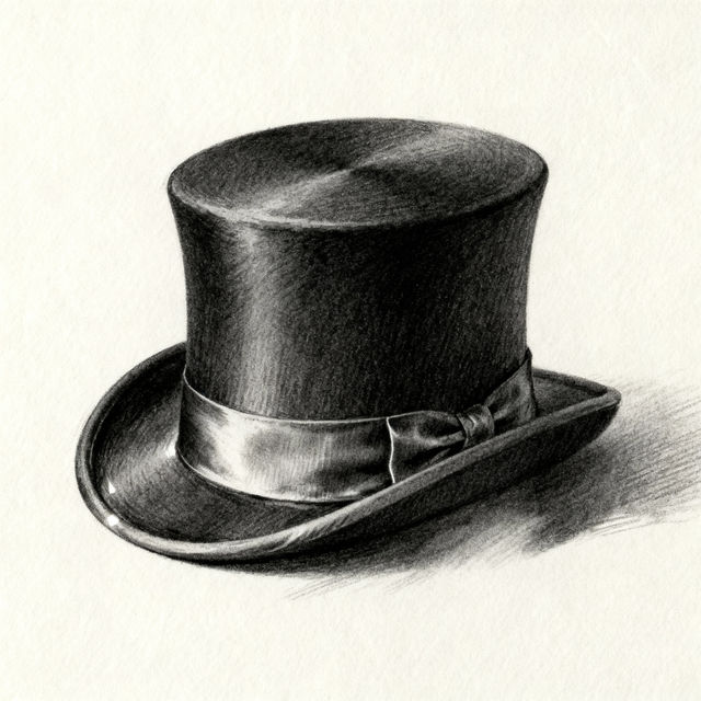 Top Hat Drawings - AI Generated gallery