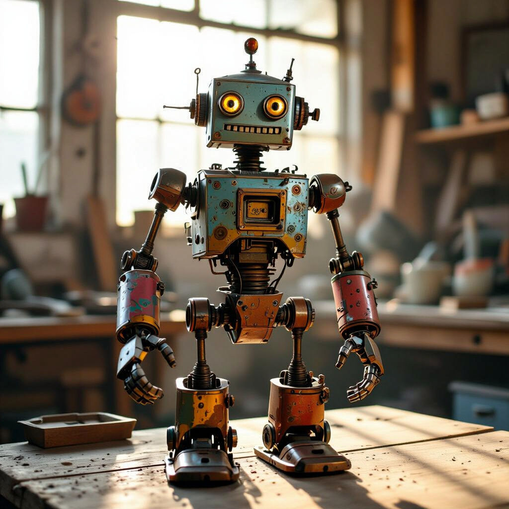 Easy Beginner Scrap Metal Art Create Your Own With AI