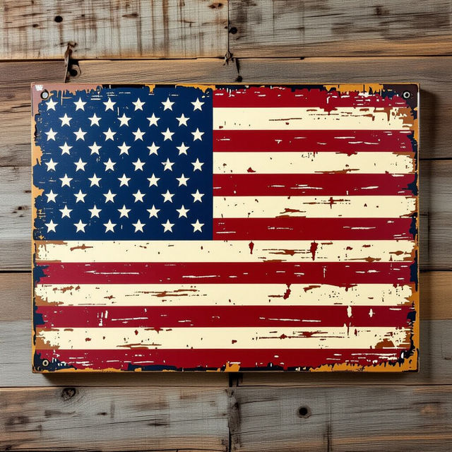 American Flag Wall Art gallery