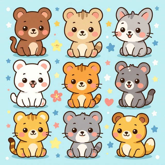 Cute Phone Wallpapers - Made With AI gallery