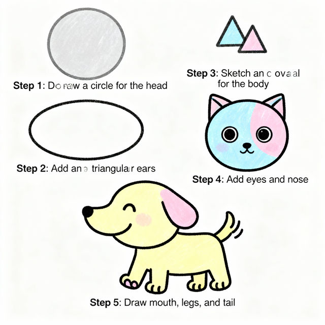 How To Sketch A Dog gallery