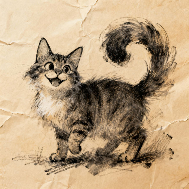 Drawing Sketch Cat Art gallery
