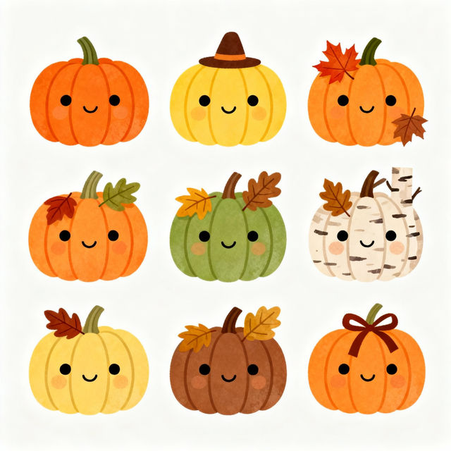 Easy Pumpkin Drawings gallery