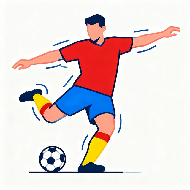 Football Player Drawing Easy gallery