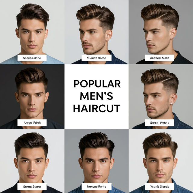 Haircut Names with Pictures For Male gallery