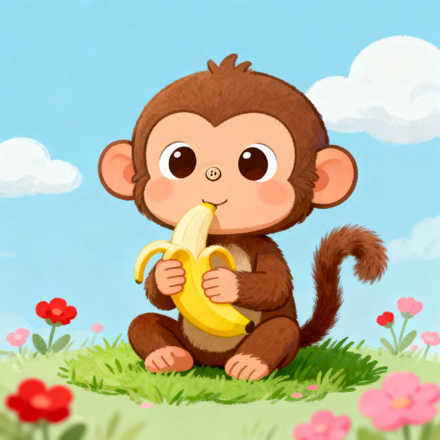 Monkey Drawings For Kids gallery