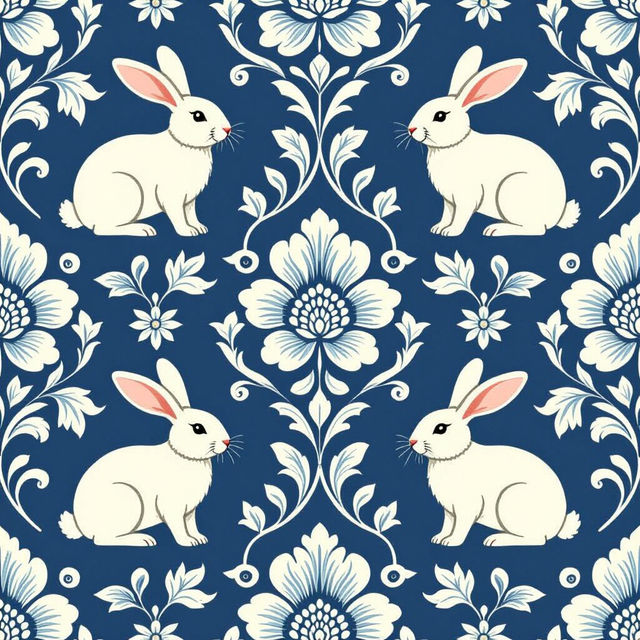 Preppy Roller Rabbit Wallpaper gallery