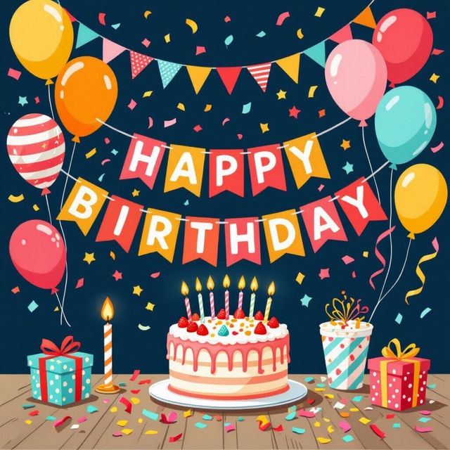 Happy Birthday Images - Made With AI gallery