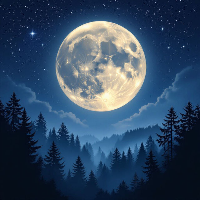 Full Moon Drawings gallery