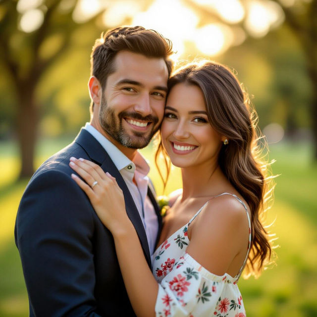 Engagement Picture Poses - AI Generated gallery