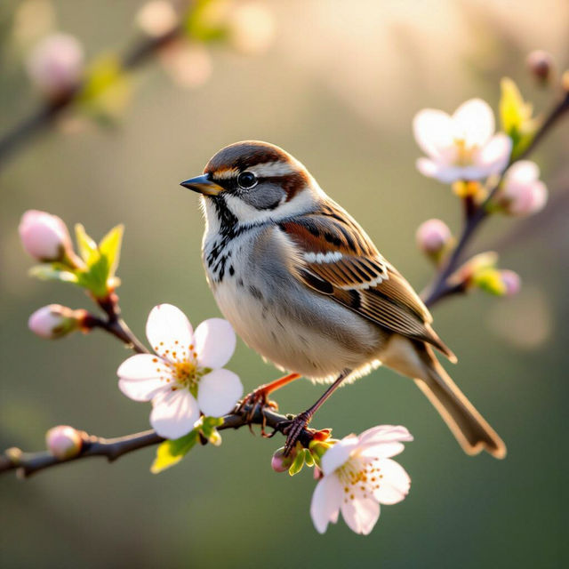 Pictures of Sparrows - AI Generated gallery