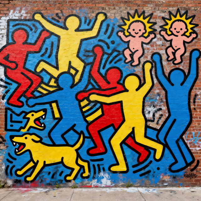 Keith Haring Art Style gallery