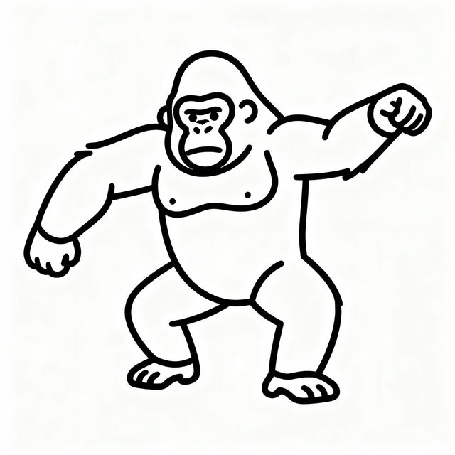 Gorilla Tag Drawing Outlines gallery