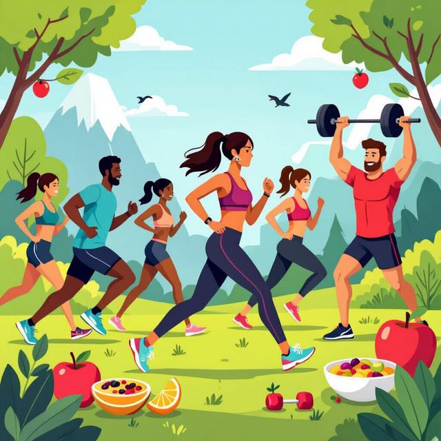 Physical Health Images - Made With AI gallery