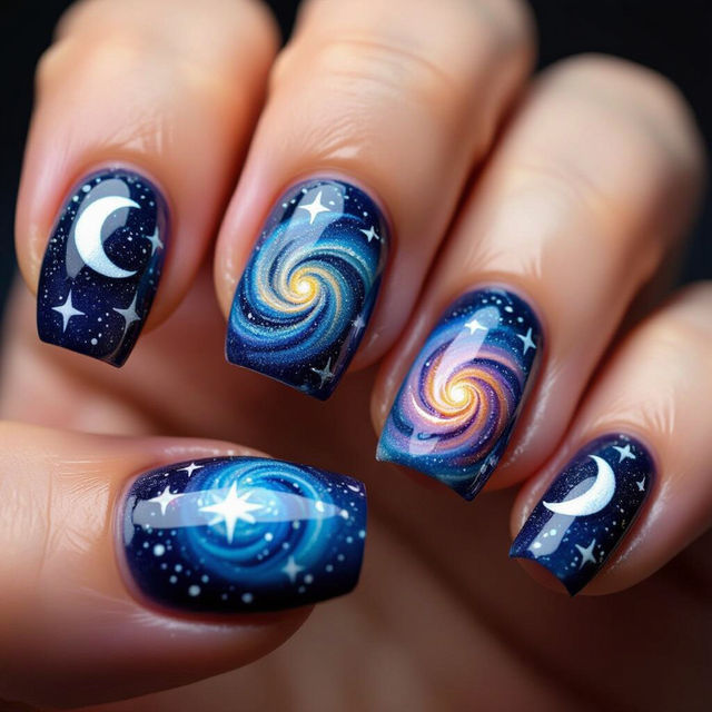 Celestial Nail Art gallery