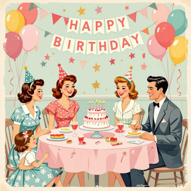 Vintage Happy Birthday Images gallery